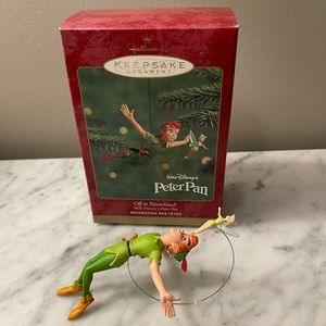 Hallmark Keepsake Peter Pan Off To Neverland Ornament